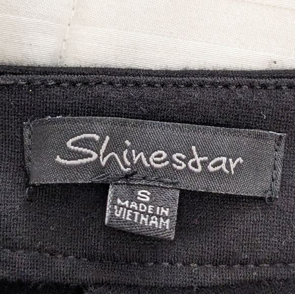 Shinestar textured leggings size small - Picture 2 of 3